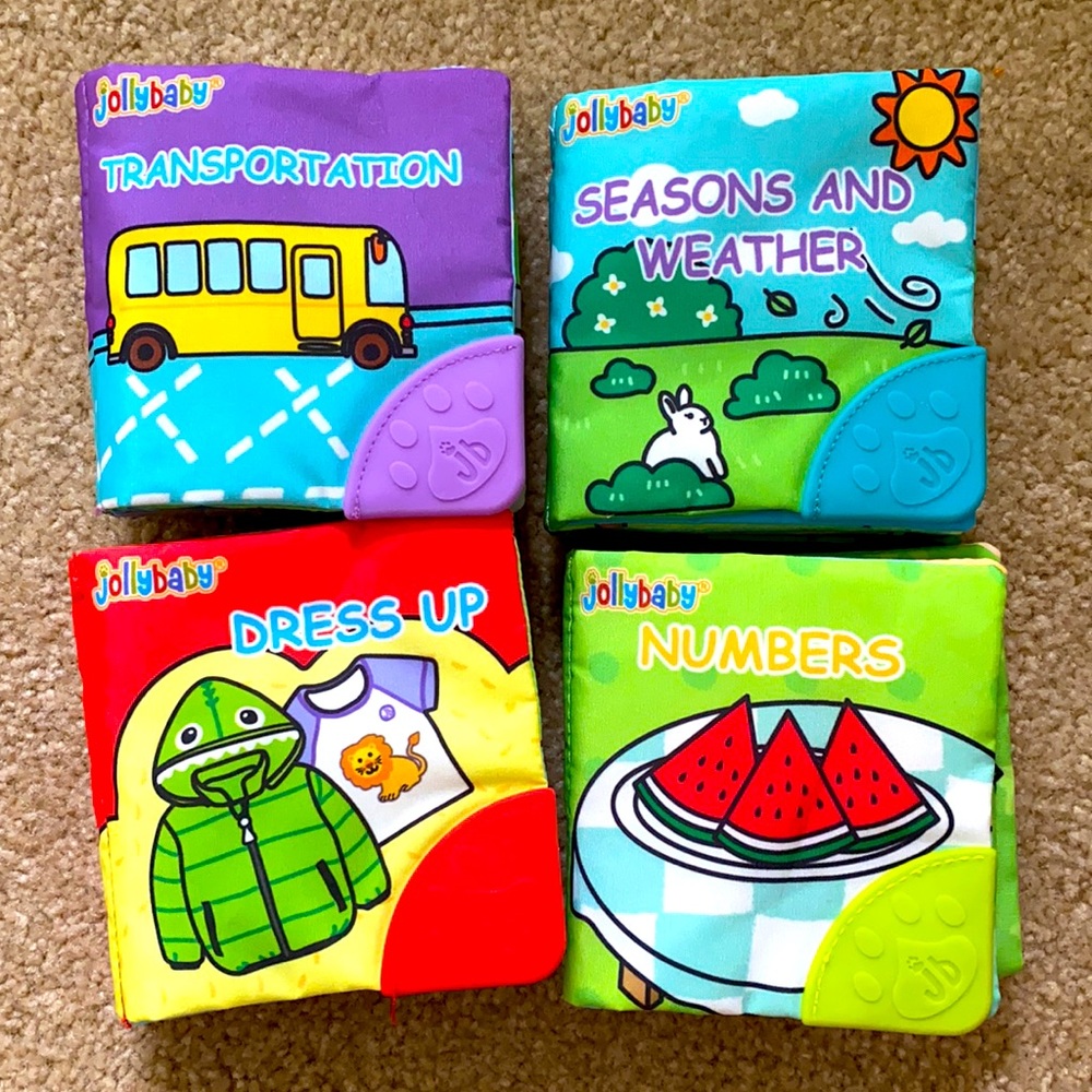 Jollybaby four cloth books